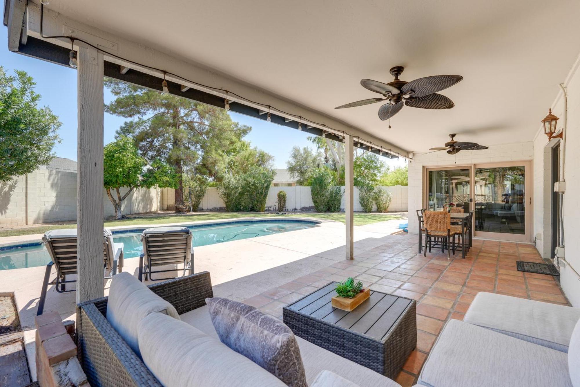 Phoenix Home With Pool About 10 Mi To Camelback Mtn ภายนอก รูปภาพ